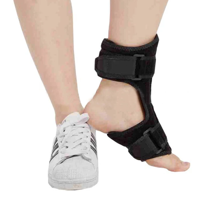 Medical Foot Drop Ankle Brace Support Breathable Fabric Ankle Plantar Fasciitis Night Splint