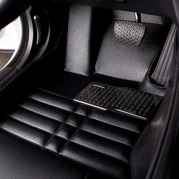 

Front & Rear Liner Car Floor Mats Cover For TOYOTA RAV4 2013-2016 Black Durable
