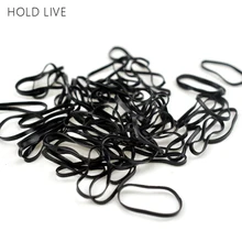 10g/0.35oz Black Flat Leather Rubber Bands High Quality School Office Not Easy to Pull Off Hair Braiders Tool Women DIY 30mm 10g/0.35oz Black Flat Leather Rubber Bands High Quality School Office Not Easy to Pull Off Hair Braiders Tool Women DIY 30mm