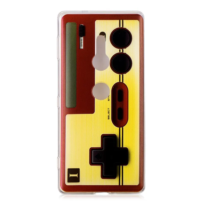 

Highly transparent TPU Case For Capinha Sony Xperia XZ2 Cover Soft Mobile Phone Cases Covers Painted relief Cactus Magnetic tape