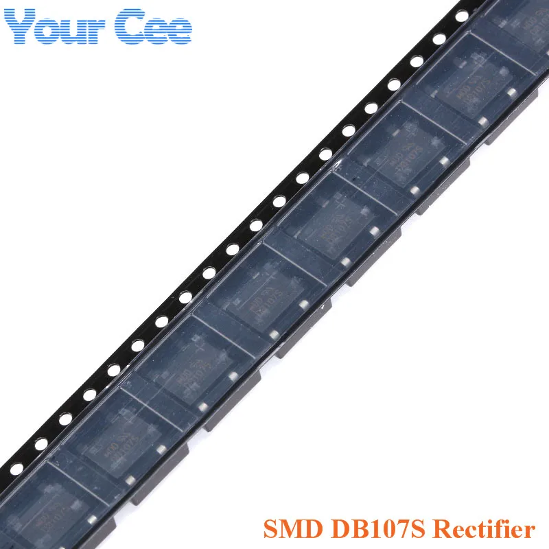100 шт. SMD DB107S 1A 1000 V мостиковый выпрямитель микросхемы