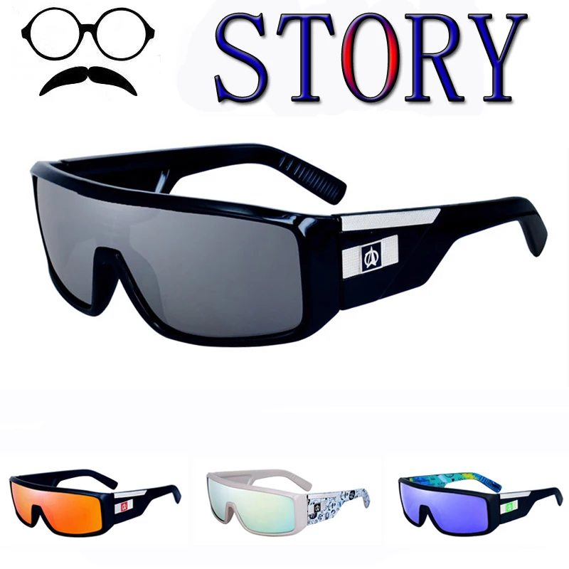 

Cool Brand Men Sport Goggle UV400 Oversized Windproof Big Frame men women Fishing retro Driving sun glasses lentes de sol hombre
