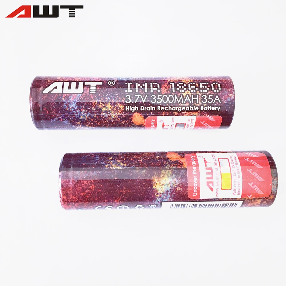Online AWT 18650 Batterie 35A 3500mAh Batterie 18650 für SMOK Vaporesso Luxe Wismec Reuleaux RX2 3 RX GEN3 RX200S VS VTC5 VTC6 HG2 T041