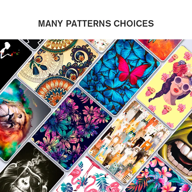 Silicone Table Case For Apple iPad Mini 4 Case Anti-knock Soft TPU iPad Mini4 7.9 inch Pattern Table Back Cover Prorective Shell