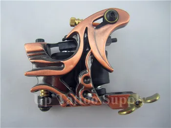 

New Design Professional Handmade Tattoo Machine For Liner Shader Permanent 10 Wrap Coils Tattoo Machine