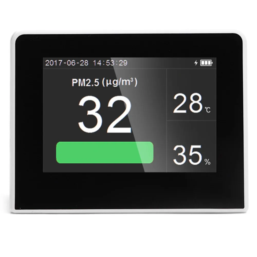 

1PCS Multifunctional Gas Analyzer Air Quality Detector Meter Monitor Indoor Outdoor Digital HCHO & TVOC Tester