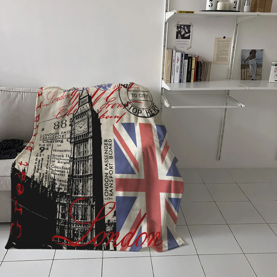Лондон Великобритания большой флаг Бена пледы одеяло теплое микрофибра одеяло фланелевое одеяло Спальня Декор одеяло s для кровати