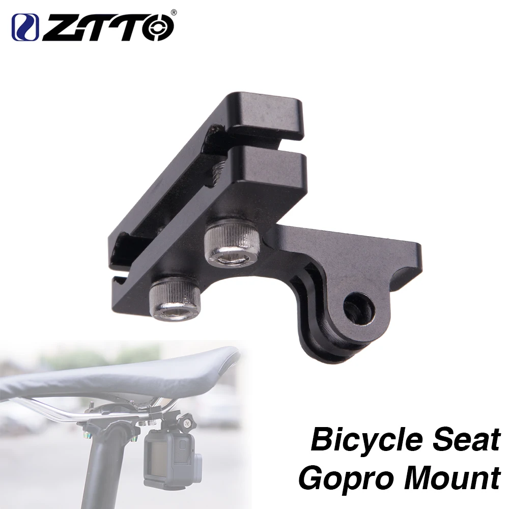 ZTTO MTB седло Gopro Крепление горных велосипедов шоссейном велосипеде Спорт Камера