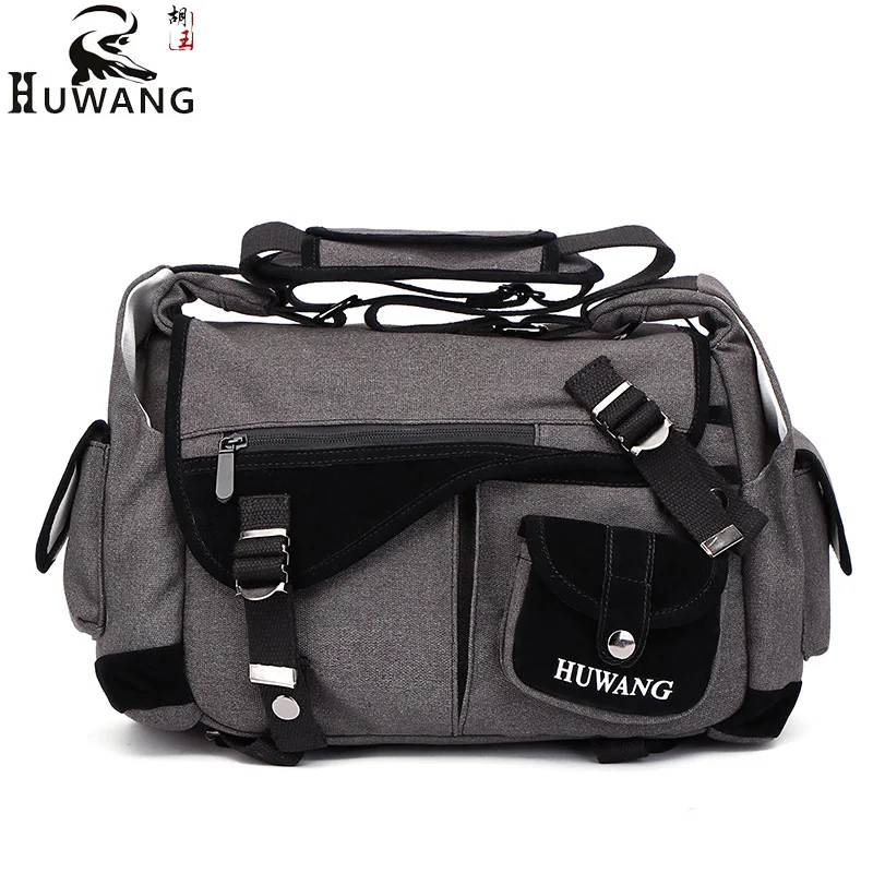 Huwang 7418# профессиональная Водонепроницаемая цифровая зеркальная камера сумка новая Брезентовая сумка для камеры