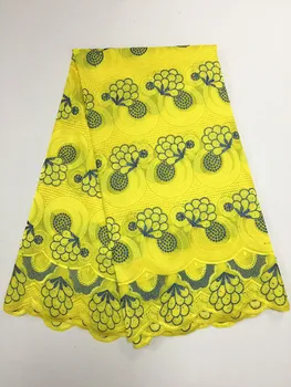 

Best selling African Lace Fabric For Wedding 2017 Embroidered France mesh Lace Fabrics.African swiss voile lace high quality 5yd