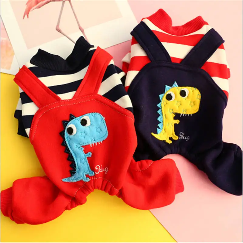 

Winter Warm Pet Dog Clothes Soft Cotton Hoodies Outfit For Small Dogs Chihuahua Pug Sweater Clothing Puppy Coat Jacket