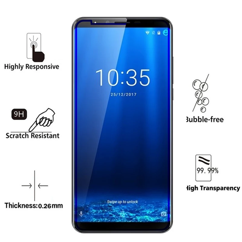 Закаленное стекло для Cubot Manito Power P20 X18 Plus J3 Pro полное покрытие защита экрана 9H HD