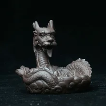 Украшения для домашней обстановки Керамика Ладан подсвечник Буддизм Статуэтка дракона обратного горелки сандалового дерева Кадило