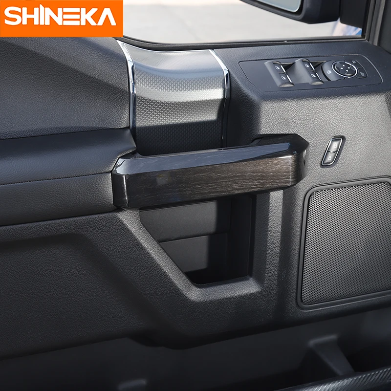 SHINEKA Стайлинг автомобиля ABS Внутренняя крышка внутренней дверной ручки обшивка