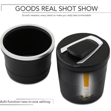 car Ash Tray Ashtray Storage Cup With for Volkswagen VW Golf 4 6 7 GTI Tiguan Passat B5 B6 B7 CC Jetta MK5 MK6 Polo Scirocco