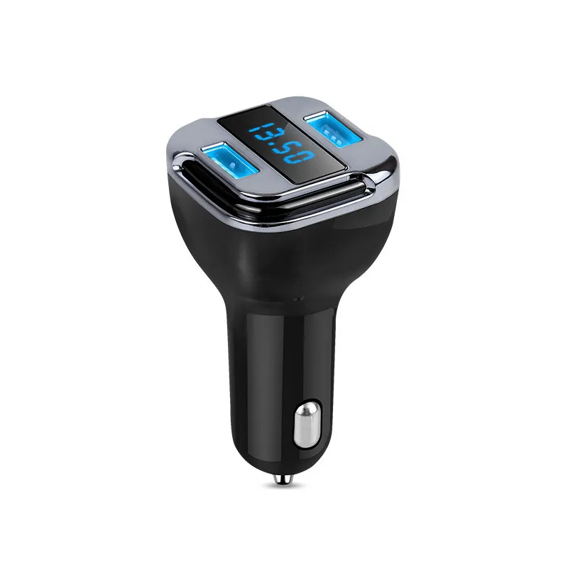 جهاز تتبع صغير بنظام تحديد المواقع تطبيق جوال تعقب المزدوج USB شاحن سيارة ذكي الجهد رصد GPS محدد الوقت الحقيقي جهاز تعقب الفولتميتر