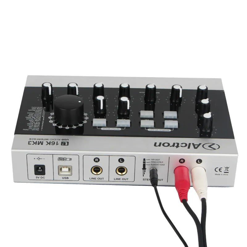USB Audio Recording Interface External USB Sound