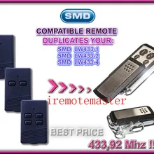SMD lw433-1, lw433-2, lw433-3 Замена дистанционного управления 433,92 мГц