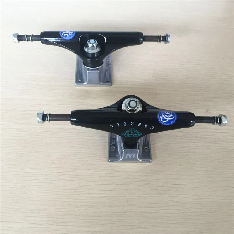 2PCS Royal Skateboard Trucks 5.25" Aluminum Skate board Truck Outdoor