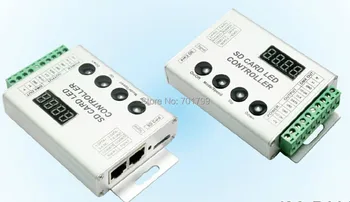 

DMX512 master controller;DC5-24V input;DMX512 signal output;with pre-set 133 kinds of changing modes