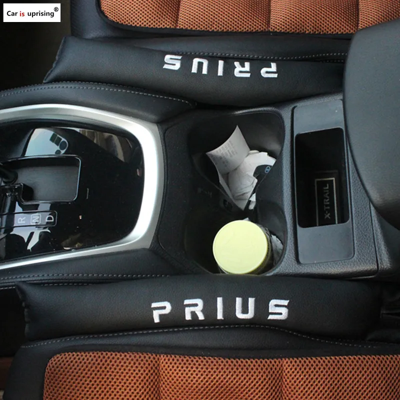 

2pcs Car Seat Gap Soft Pad Space Protective Slot Plug For Toyota Camry Corolla RAV4 Highlander Land Cruiser PRADO Vios Prius