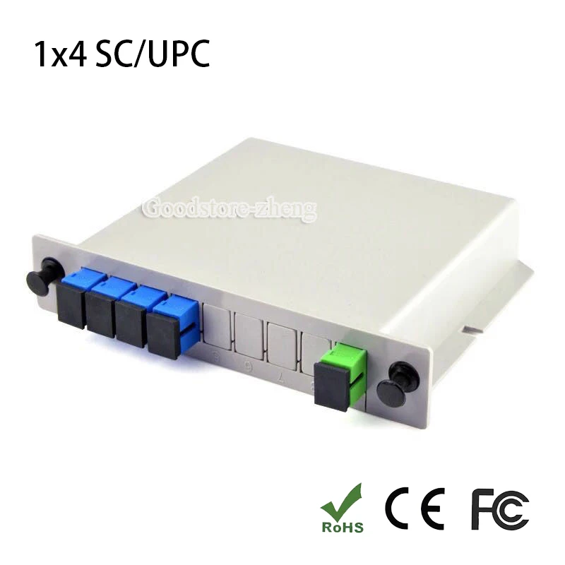 elegiant cable tester SC/UPC 1*4 Module PLC Fiber Optical Splitter SC/FC/ST/LC Connector PLC Splitter SC/UPC network repair tool kit