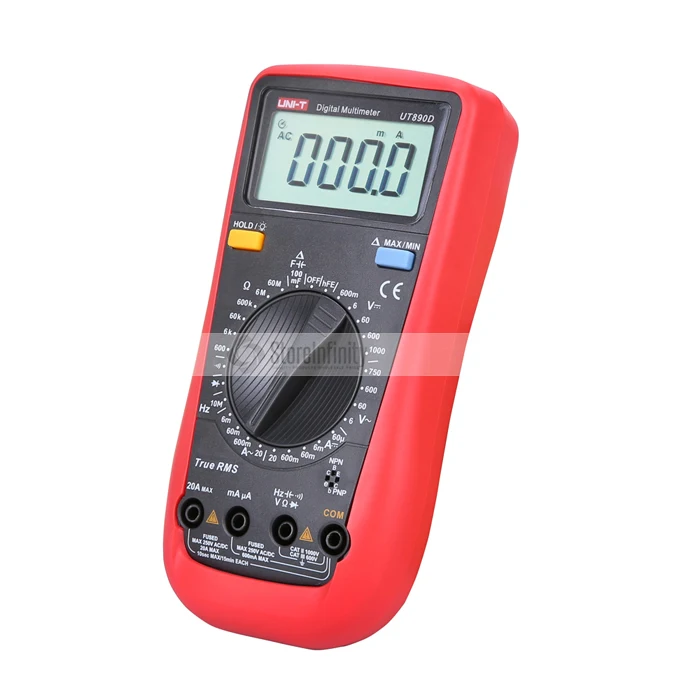Koop UNI T UT890D Digitale Handheld Multimeter True Rms Rel Ac Dc Frequentie Tester