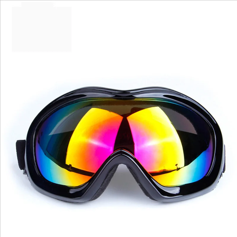 Занятий сноубордом, лыжами Цвет линзы очки, защищающие от УФ-излучения и ветронепроницаемые снегоход Байк очки для мотокросса