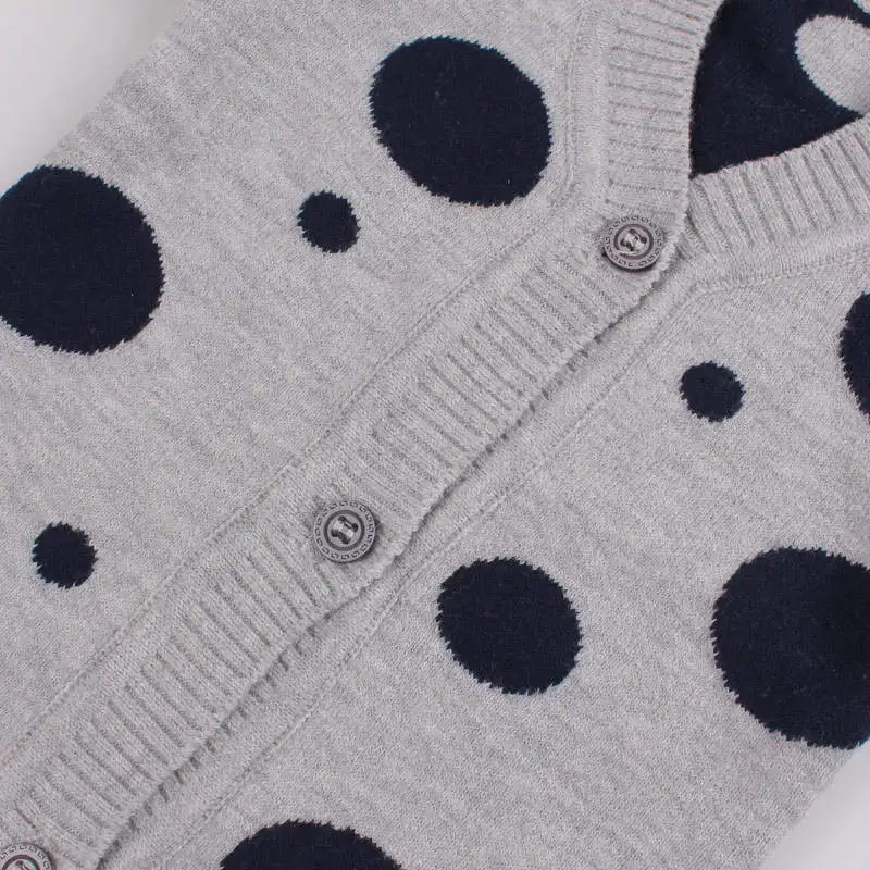 Cotton Baby Boy Sweater V Neck Cardigan for Infant Kids Girls Soft Comfortable Crochet Knitting Warm Outfit Coat Autumn Winter (6)