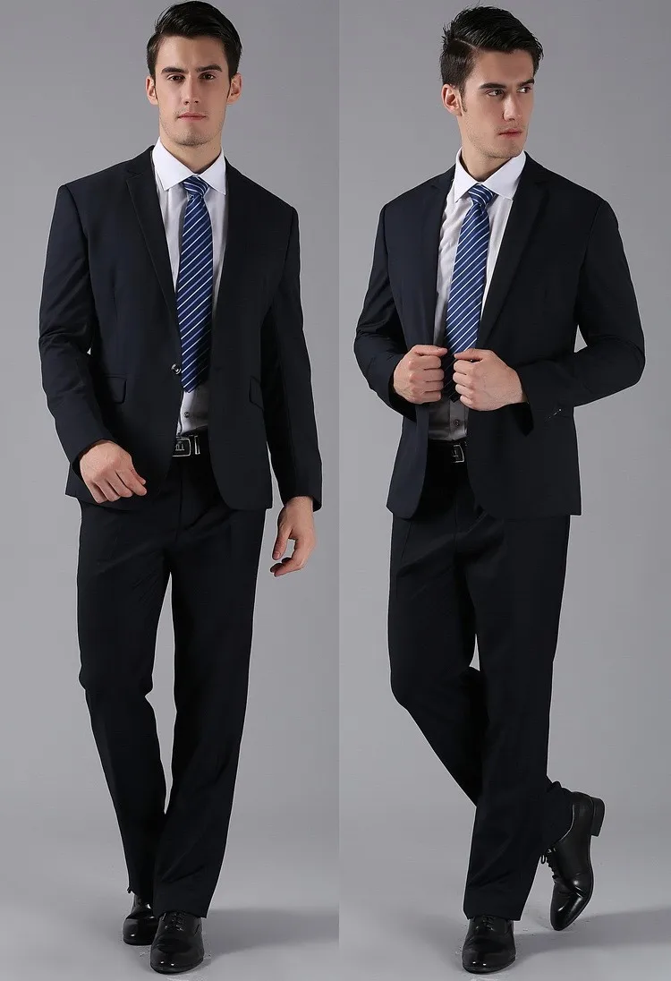 1 button navy