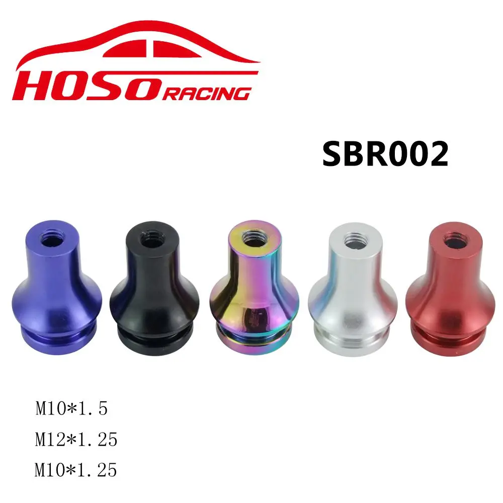 Hoso raicng Aluminum Gear Shift Knob Boot Retainer Adapter For Most honda Mitsubishi Mazda Infiniti Nissan Mustang | Автомобили и
