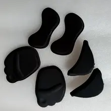 6 шт./лот, носочная часть стопы на высоком каблуке, облегчающая боль, подушка для обуви, вставка для обуви, подкладка на заднюю пятку, губчатая наклейка для ног