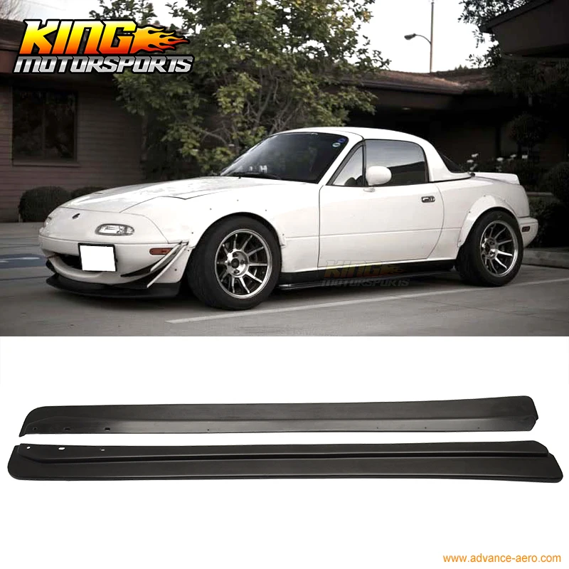 

For 90-97 MAZDA MIATA MX5 SIDE SKIRTS FD POLY URETHANE BODY KIT