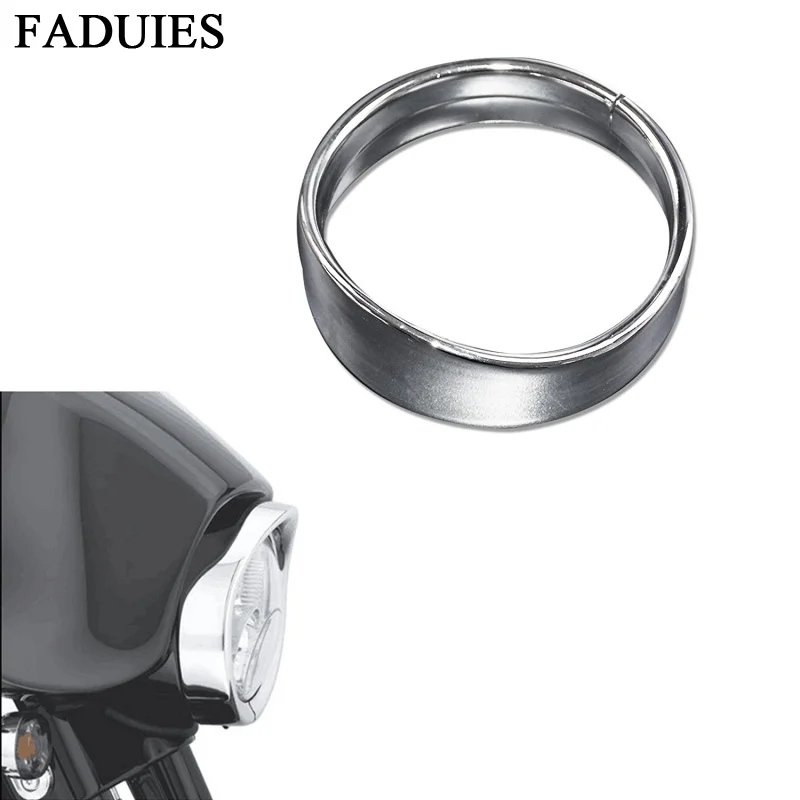 FADUIES для Harley Sportster 883 XL883 1200 Low XL1200L Dyna Softail Iron XL 5 3/4 дюймов. Козырек фары| |