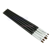 Акриловый УФ-гель для салона для точечного нанесения ногтей набор инструментов кистей 5 шт# H056