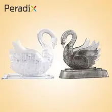 3D Кристалл Головоломка модель-пазл DIY Лебедь IQ игрушка подарок украшение гаджета детей