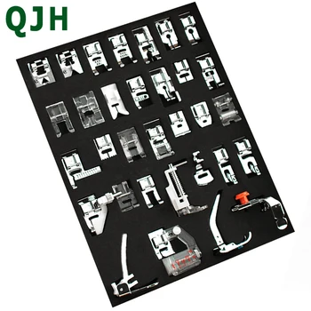 

32pcs Domestic Sewing Machine Stitch Darning Presser Foot Feet Kit Set For Brother Singer Janome DIY Sewing Machine Accessories