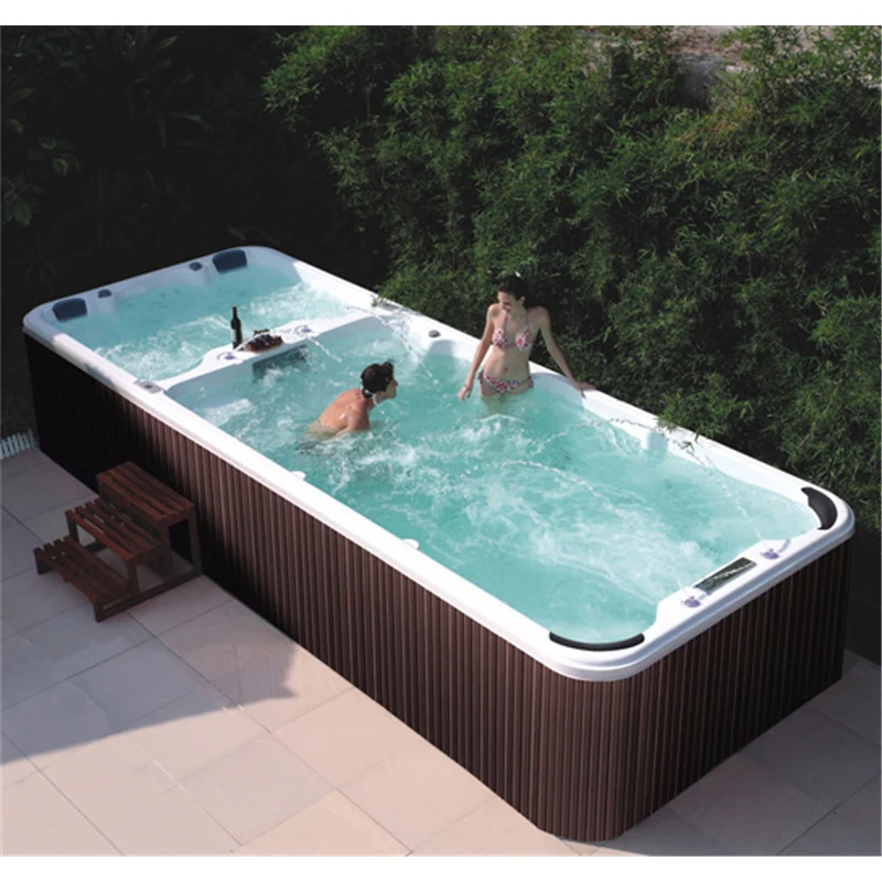 Большой Открытый Плавательный Бассейн spa на 4 6 8 10 человек гидромассажная Ванна
