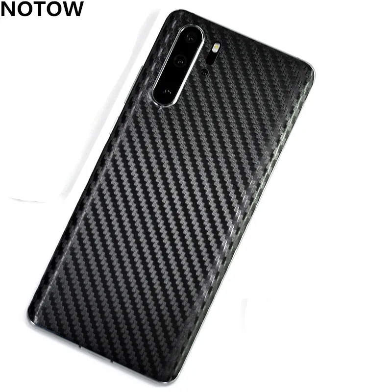 

NOTOW Fashion 3D Carbon Fiber Back Paste Protective Film Sticker case For Huawei P30/P30Pro/p30Lite/mate20/mate20pro/mate20X