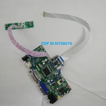 

kit for LTN156HL02-201 LCD M.NT68676 Panel Screen HDMI VGA display 1920*1080 Controller board 15.6" LED 30pin EDP DVI 60Hz