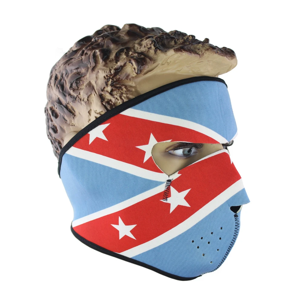 

1pc Balaclava Skull Motorcycle Mask CS Neck Warm Face Shield Veil Sports Warm Windproof Ski Bike Mask Motorcycle Accessory
