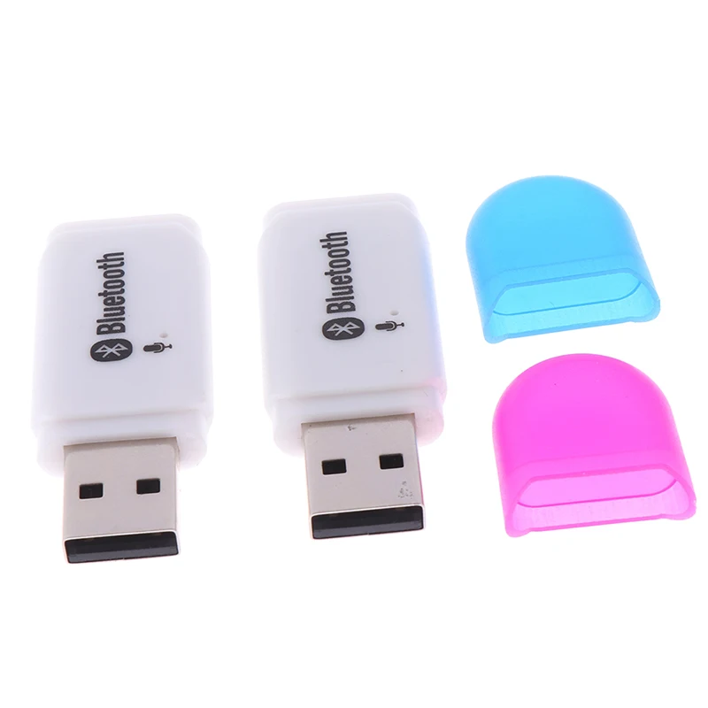 Bluetooth 5,0 мини USB беспроводной адаптер аудио стерео приемник автомобильный комплект с микрофоном для компьютера Автомобильный плеер динамик