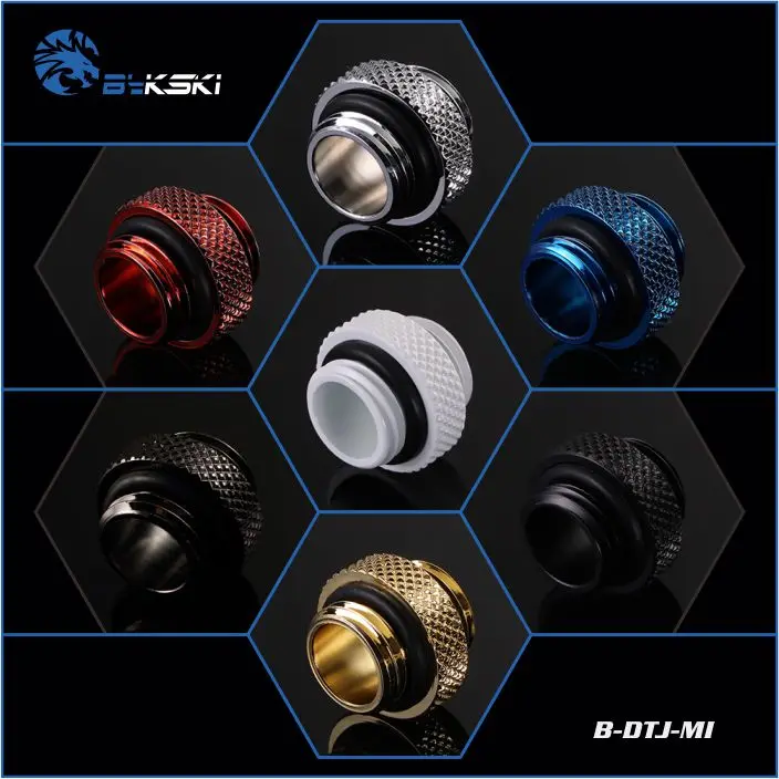 

Bykski B-DTJ-MI Mini Dual Male Extend Connector Fitting Joint