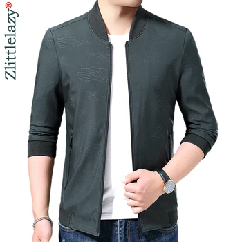 

2019 brand new black jacket men casual zipper streetwear veste mens jackets vintage autumn coats jaqueta masculina militar 71606