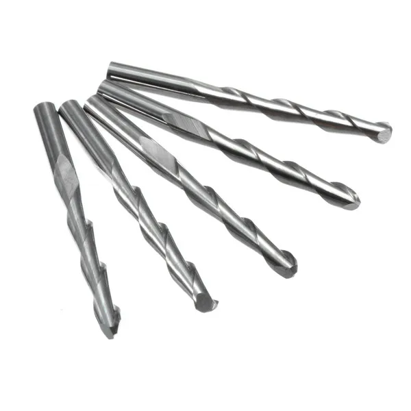 1pcs New Double edged Spherical Head Milling NC Rotary Burrs Cemented