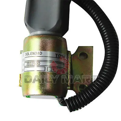 

DHL/EMS 2 LOTS NEW 3932530 Diesel Fuel Engine Shut Off Down Solenoid 24VDC