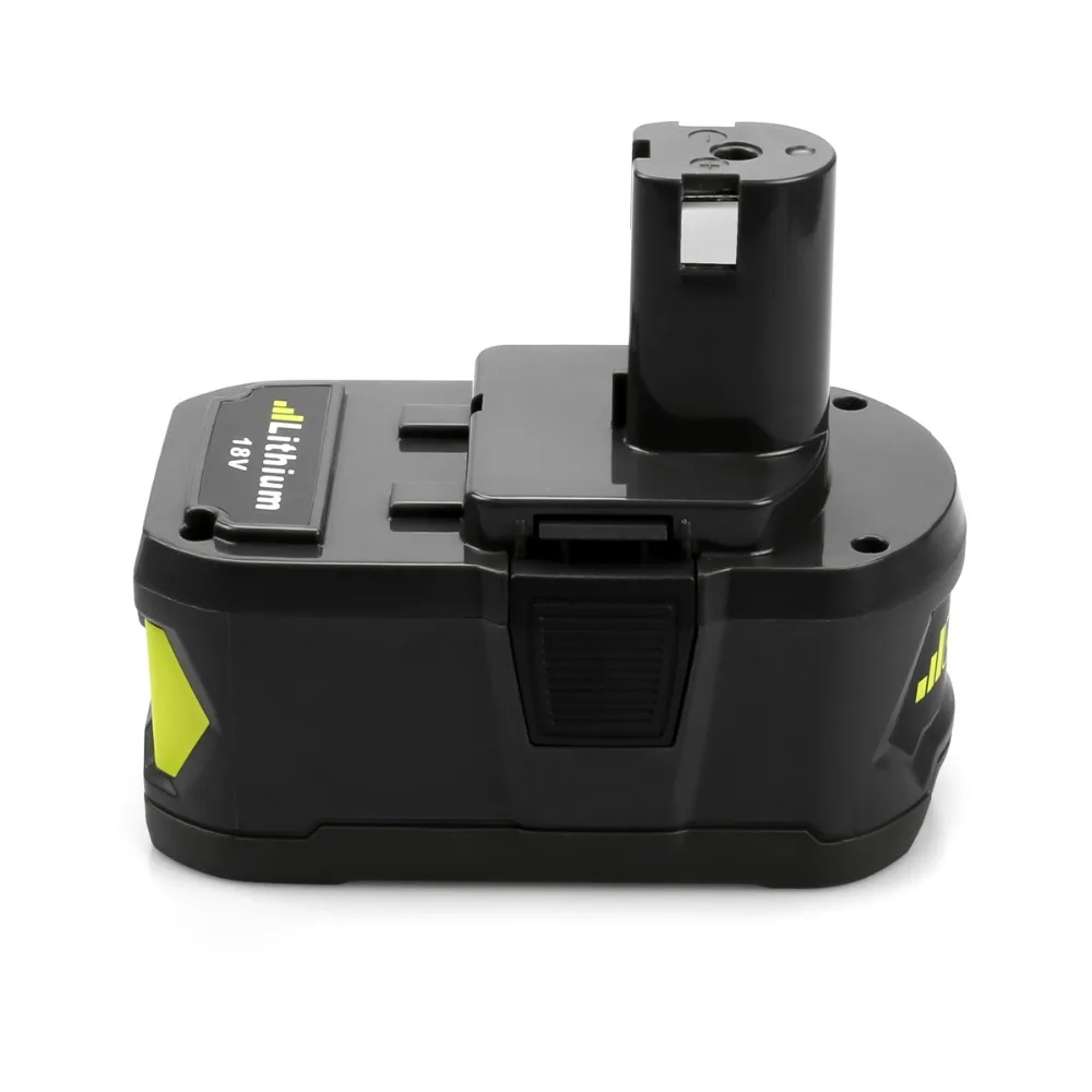5000mah For Ryobi 18v P108 Rb18l40 Lithium Ion Rechargeable Battery Pack Power Tools Battery