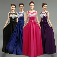 2016 neue ankunft elegante lange abendkleider lace-up prom formales partei-kleid vestidos de festa