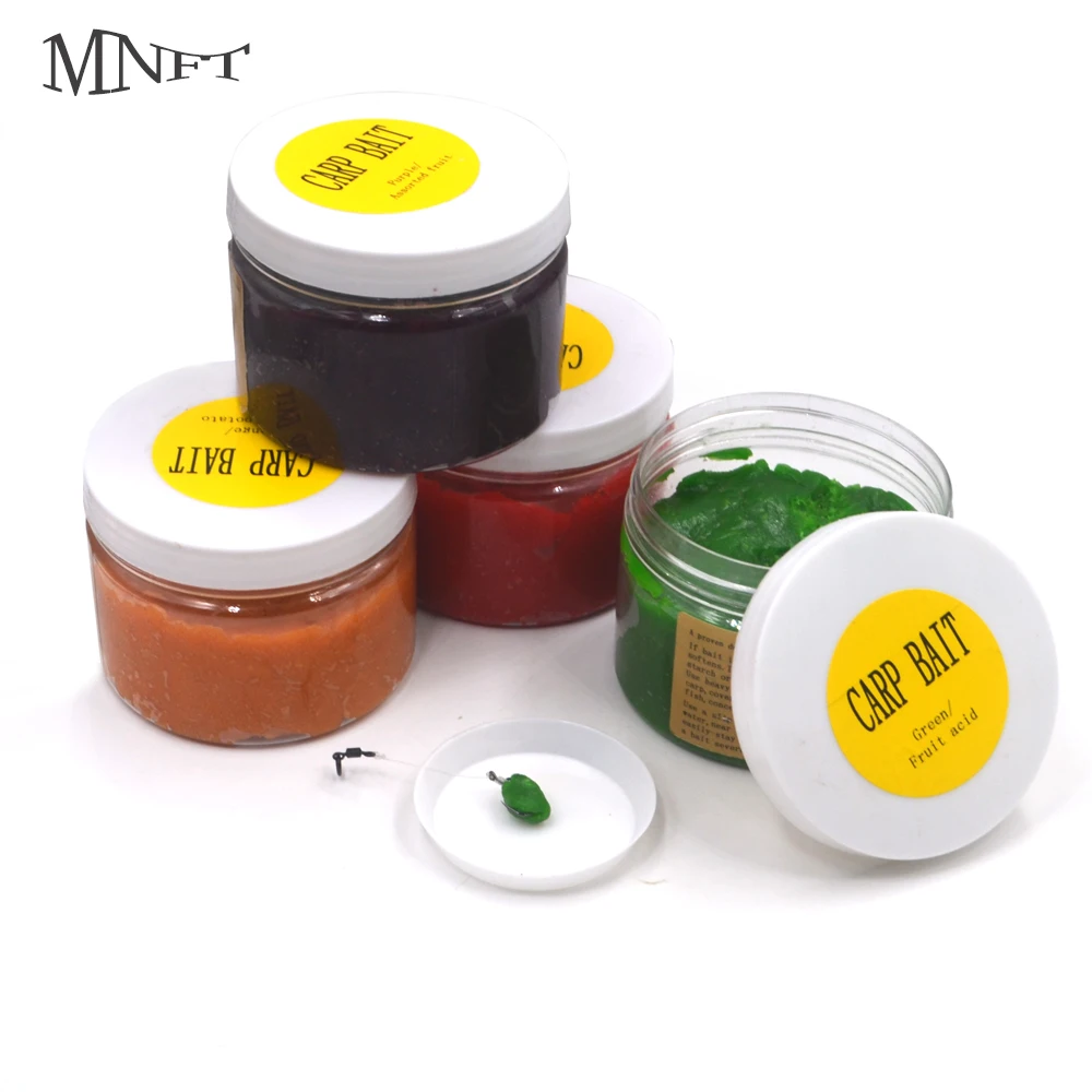 

MNFT 1Bottle 280g New Carp Fishing Dough Bait Snail Taste Fruit Acid Strawberry etc. A Variety Of Flavor Carp Baits Lure