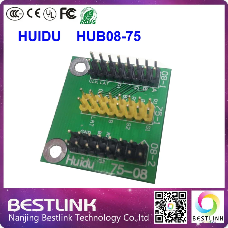 Huidu Hub08 75 Pinboard Led Control Card Conventor Convert Huidu Hub08 75 Pinboard Led Control Card Conventor Convert Port To Hub75 For Rgb Display Screen Full Color Module
